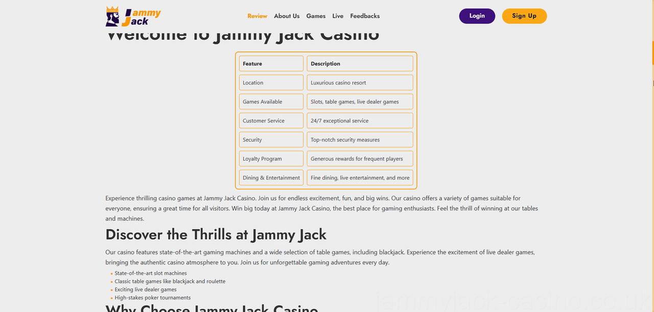 Jammyjack Casino Casino